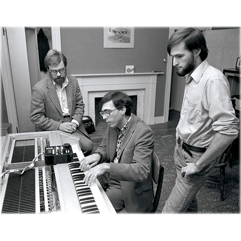 Sydney Alonso, Jon Appleton, Cameron Warner Jones with Synclavier® I Prototype, 1977
